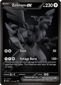 Zekrom ex - 172/086 - 172/086 (SV-TWB) (Holofoil)