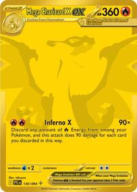 Mega Charizard X ex - 130/094 - 130/094 (ME02) (Holofoil)