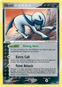 Absol - 15/92 (LEGEND MAKER) (Reverse Holofoil)