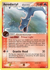 Aerodactyl (Delta Species) - 35/110 (HOLON PHANTOMS) (Reverse Holofoil)