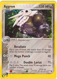 Aggron - 1/109 (RUBY AND SAPPHIRE) (Reverse Holofoil)