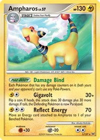 Ampharos - 1/127 (PLATINUM) (Holofoil)