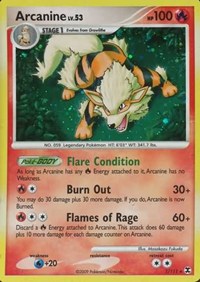 Arcanine - 1/111 (RISING RIVALS) (Reverse Holofoil)