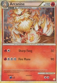 Arcanine - 1/123 (HEARTGOLD SOULSILVER) (Holofoil)