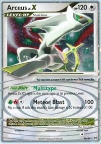 Arceus Lv.X (95) - 95/99 (ARCEUS) (Holofoil)