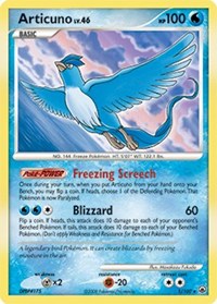 Articuno - 1/100 (MAJESTIC DAWN) (Holofoil)