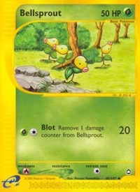 Bellsprout (45) - 045/147 (AQUAPOLIS) (Reverse Holofoil)