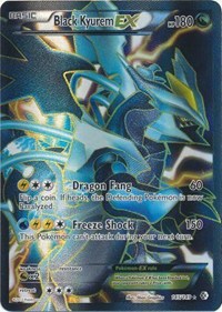 Black Kyurem EX (145 Full Art) - 145/149 (BOUNDARIES CROSSED) (Holofoil)