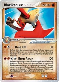 Blaziken ex - 90/100 (CRYSTAL GUARDIANS) (Holofoil)