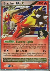 Blaziken FB Lv.X - 142 (SUPREME VICTORS) (Holofoil)