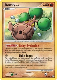 Bonsly - 71/130 (DIAMOND AND PEARL) (Reverse Holofoil)
