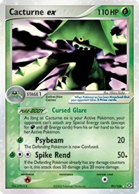 Cacturne ex - 91/106 (EMERALD) (Holofoil)