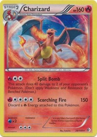 Charizard - 20/149 (BOUNDARIES CROSSED) (Reverse Holofoil)