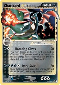 Charizard Star (Delta Species) - 100/101 (DRAGON FRONTIERS) (Holofoil)