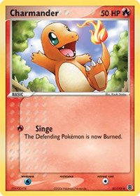 Charmander - 057/112 - 57/112 (FIRERED & LEAFGREEN) (Normal) Charmander - 057/112 - 57/112 (FIRERED & LEAFGREEN) (Reverse Holofoil)