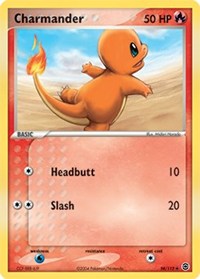 Charmander - 058/112 - 58/112 (FIRERED & LEAFGREEN) (Normal) Charmander - 058/112 - 58/112 (FIRERED & LEAFGREEN) (Reverse Holofoil)