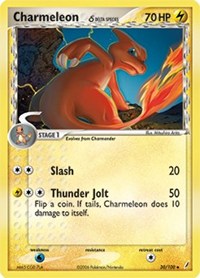 Charmeleon (Delta Species) - 30/100 (CRYSTAL GUARDIANS) (Reverse Holofoil)
