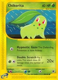 Chikorita (99) - 099/165 (EXPEDITION) (Reverse Holofoil)