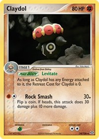 Claydol - 24/106 (EMERALD) (Reverse Holofoil)