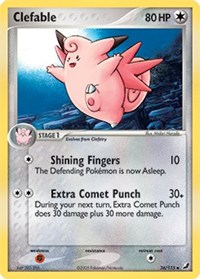 Clefable - 36/115 (UNSEEN FORCES) (Reverse Holofoil)