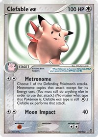 Clefable ex - 106/112 (FIRERED & LEAFGREEN) (Holofoil)