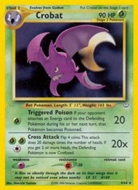 Crobat - 04/64 (NEO REVELATION) (1st Edition Holofoil)