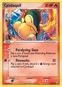Cyndaquil - 54/115 (UNSEEN FORCES) (Reverse Holofoil)