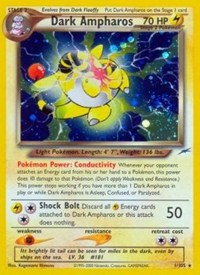 Dark Ampharos - 001/105 (NEO DESTINY) (1st Edition Holofoil)