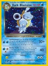 Dark Blastoise (3) - 03/82 (TEAM ROCKET) (1st Edition Holofoil)