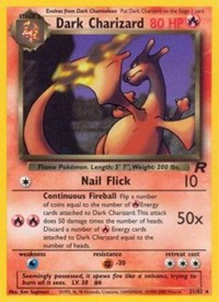 Dark Charizard (21) - 21/82 (TEAM ROCKET) (1st Edition)
