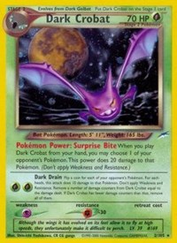 Dark Crobat - 002/105 (NEO DESTINY) (1st Edition Holofoil)