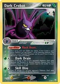Dark Crobat - 3/109 (TEAM ROCKET RETURNS) (Reverse Holofoil)
