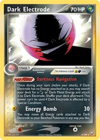 Dark Electrode - 4/109 (TEAM ROCKET RETURNS) (Reverse Holofoil)
