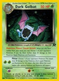 Dark Golbat (7) - 07/82 (TEAM ROCKET) (1st Edition Holofoil)