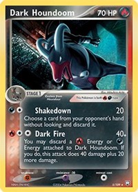 Dark Houndoom - 005/109 - 5/109 (TEAM ROCKET RETURNS) (Reverse Holofoil)