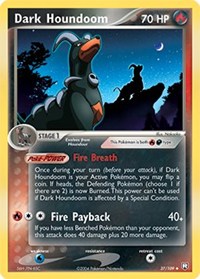 Dark Houndoom - 037/109 - 37/109 (TEAM ROCKET RETURNS) (Reverse Holofoil)
