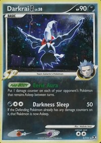 Darkrai G - 3/111 (RISING RIVALS) (Holofoil)