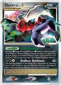 Darkrai LV.X - 104/106 (GREAT ENCOUNTERS) (Holofoil)