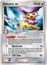 Delcatty ex - 91/100 (CRYSTAL GUARDIANS) (Holofoil)