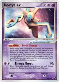 Deoxys ex (Normal Forme) - 97/107 (DEOXYS) (Normal)