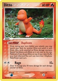 Ditto - 037/113 (Charmander) - 37/113 (DELTA SPECIES) (Reverse Holofoil)