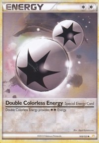 Double Colorless Energy - 103/123 (HEARTGOLD SOULSILVER) (Reverse Holofoil)