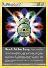 Double Rainbow Energy - 87/106 (EMERALD) (Reverse Holofoil)