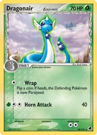 Dragonair (Delta Species) - 28/101 (DRAGON FRONTIERS) (Reverse Holofoil)
