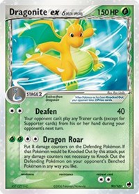 Dragonite ex (Delta Species) - 91/101 (DRAGON FRONTIERS) (Holofoil)