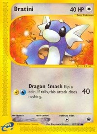 Dratini - 107/165 (EXPEDITION) (Reverse Holofoil)