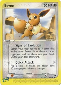 Eevee - 63/100 (SANDSTORM) (Reverse Holofoil)