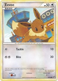 Eevee (47) - 47/90 (UNDAUNTED) (Reverse Holofoil)