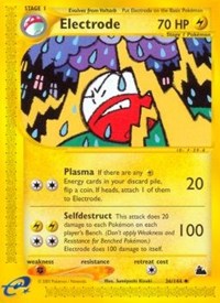 Electrode - 036/144 (SKYRIDGE) (Reverse Holofoil)