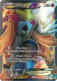 Entei EX (103 Full Art) - 103/108 (DARK EXPLORERS) (Holofoil)